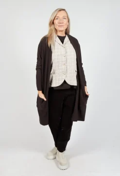 Mama B Jackets^Kimchi Gilet in Naturale