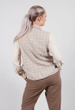 Mama B Jackets^Kimchi Gilet in Naturale