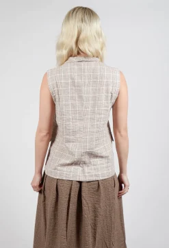 Mama B Jackets^Kimchi Gilet in Naturale