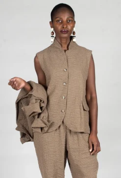 Mama B Jackets^Kimchi Gilet in Seme