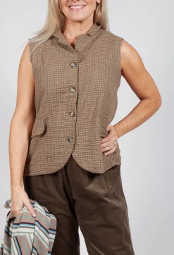 Mama B Jackets^Kimchi Gilet in Seme