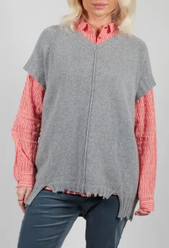 Hannoh Wessel Coats^Klori Gilet in Grey