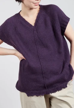 Hannoh Wessel Coats^Klori Gilet in Plum