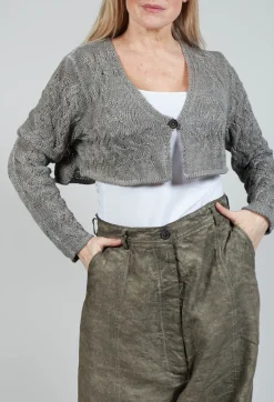 Rundholz Mainline Cardigans^Knitted Cardigan in Hay Cloud