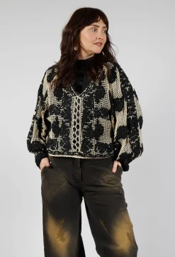 Mes Demoiselles Jumpers^Knitted Dreami Jumper in Black