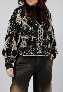 Mes Demoiselles Jumpers^Knitted Dreami Jumper in Black