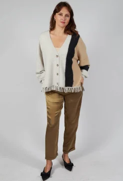 Mes Demoiselles Cardigans^Knitted Fowler Cardigan in Greige
