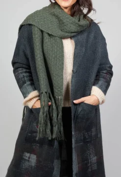 Niù Scarves^Knitted Scarf in Mirto