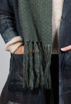 Niù Scarves^Knitted Scarf in Mirto