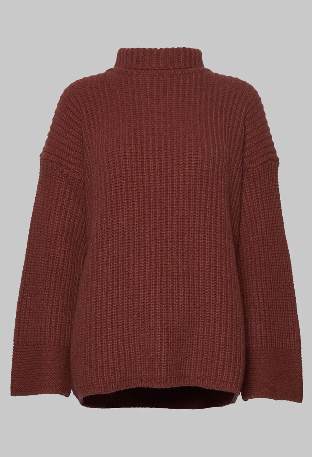 Maliparmi Jumpers^Knitted Sweater in Cuoio Cuir