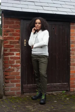 Sarah Pacini Knitwear|Jumpers^Knitted Sweater Vest in Light Grey