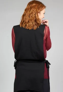 Crea Concept Jackets^Knitted Waistcoat in Black