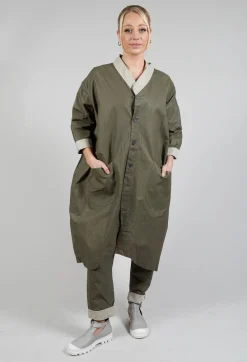 Jayko Coats^Kumasi Coat in Argile and Majestic