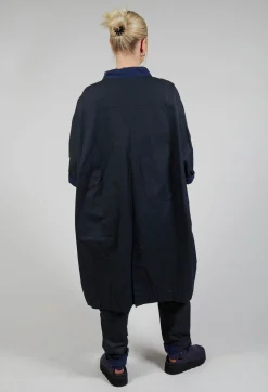 Jayko Coats^Kumasi Coat in Night and Cobalt