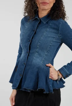 Pluslavie Jackets^La Belle Denim in Blue