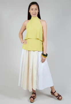 Sfizio Skirts^Lace Skirt in Vanilla Ice