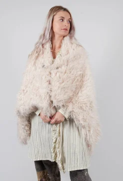 Les Ours Scarves^Lama Cape Style Scarf in Lama