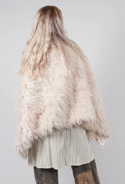 Les Ours Scarves^Lama Cape Style Scarf in Lama