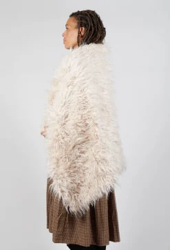 Les Ours Scarves^Lama Cape Style Scarf in Lama