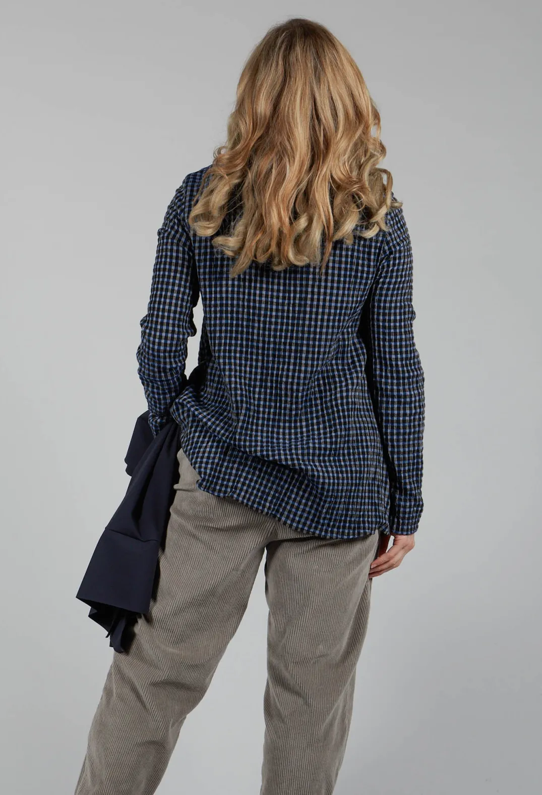 Elemente Clemente Shirts & Blouses^Lao Blouse in Blue and Black