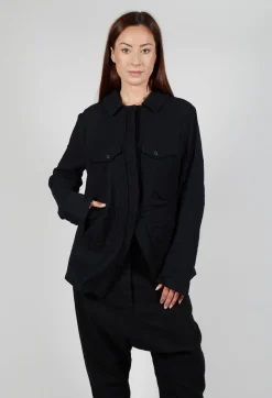 Rundholz Mainline Jackets^Large Pocket Jacket in Black