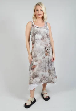 Pal Offner Dresses^Layered Dress in Steppe Bronze