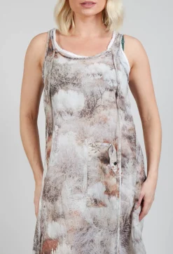 Pal Offner Dresses^Layered Dress in Steppe Bronze