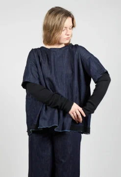 Aequamente Shirts & Blouses^Layered Shirt in Denim