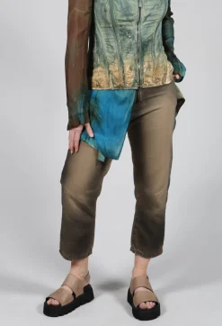 Ixos Jeans^Le Iene Jeans in Fango