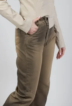 Ixos Jeans^Le Iene Jeans in Fango