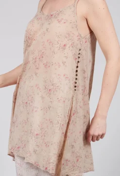 Les Ours Tops^Lea Top in Liberty Beige Print