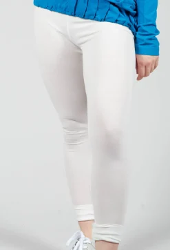 Rundholz Dip Leggings^Leggings with Elasticated Waist in Star White