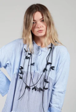 Papucei Necklaces^Leo Necklace in Black