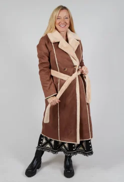 Rene Derhy Coats^Leonie Jacket in Caramel/Taupe