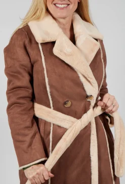 Rene Derhy Coats^Leonie Jacket in Caramel/Taupe