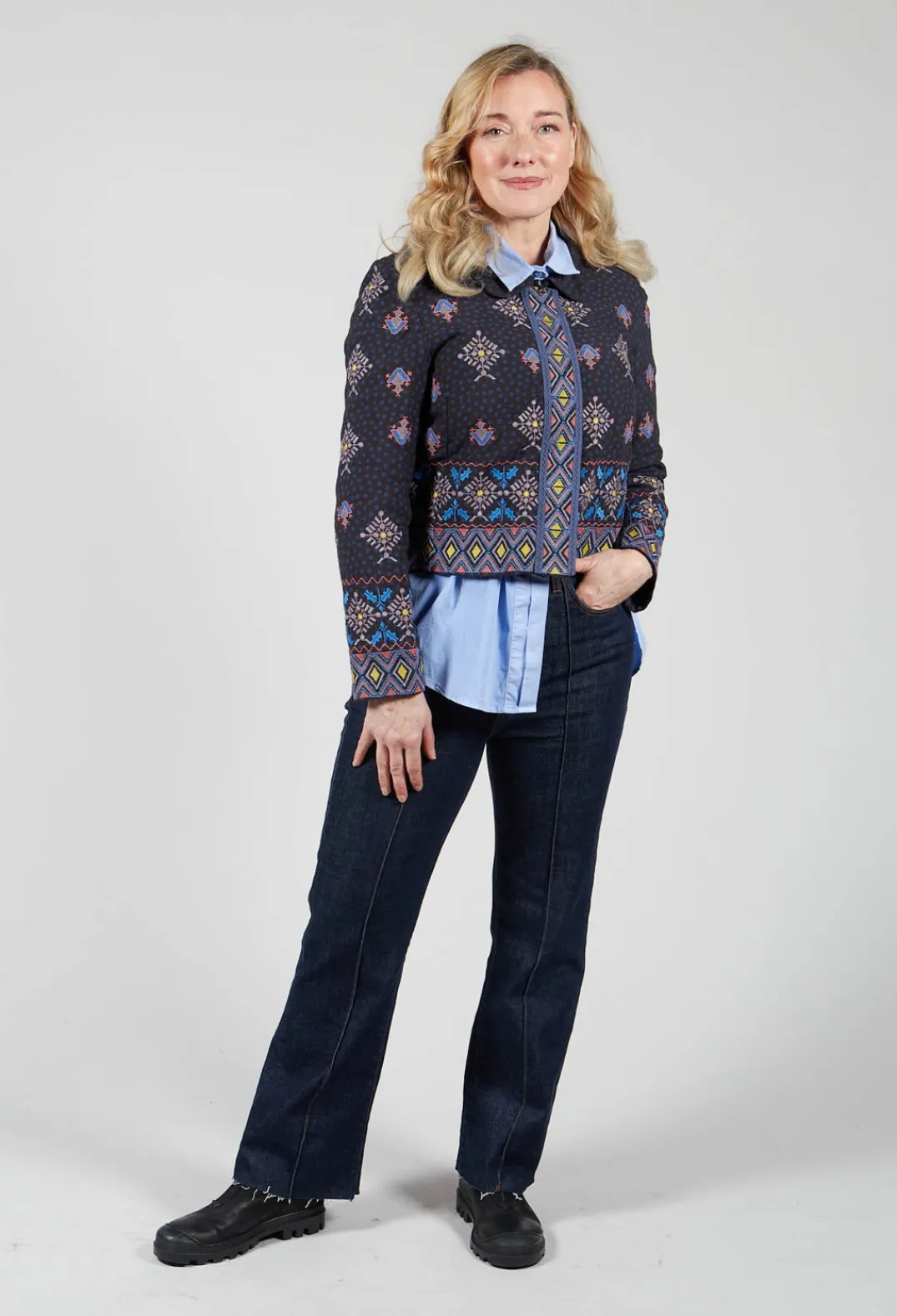 Conditions Apply Jackets^Lianna Cropped Jacket