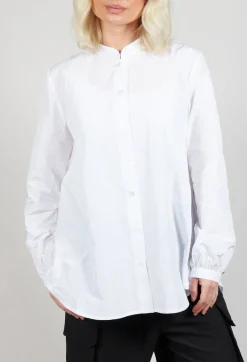 Hindahl u0026 Skudelny Shirts & Blouses^Light Taffeta Blouse in White