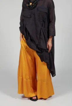 Bize Trousers^Lightwear Culottes in Beige Saffron
