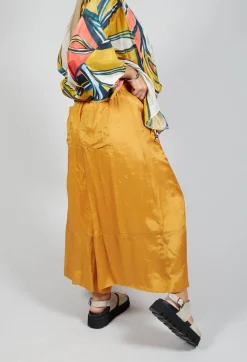Bize Trousers^Lightwear Culottes in Beige Saffron