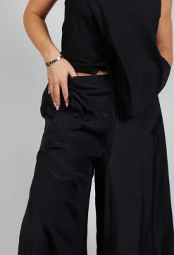 Bize Trousers^Lightwear Culottes in Black