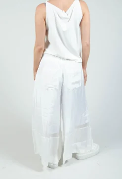 Bize Trousers^Lightwear Culottes in White