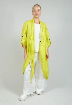 Bize Jackets^Lightwear Jacket in Lime Black
