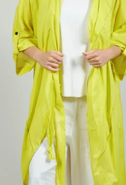 Bize Jackets^Lightwear Jacket in Lime Black