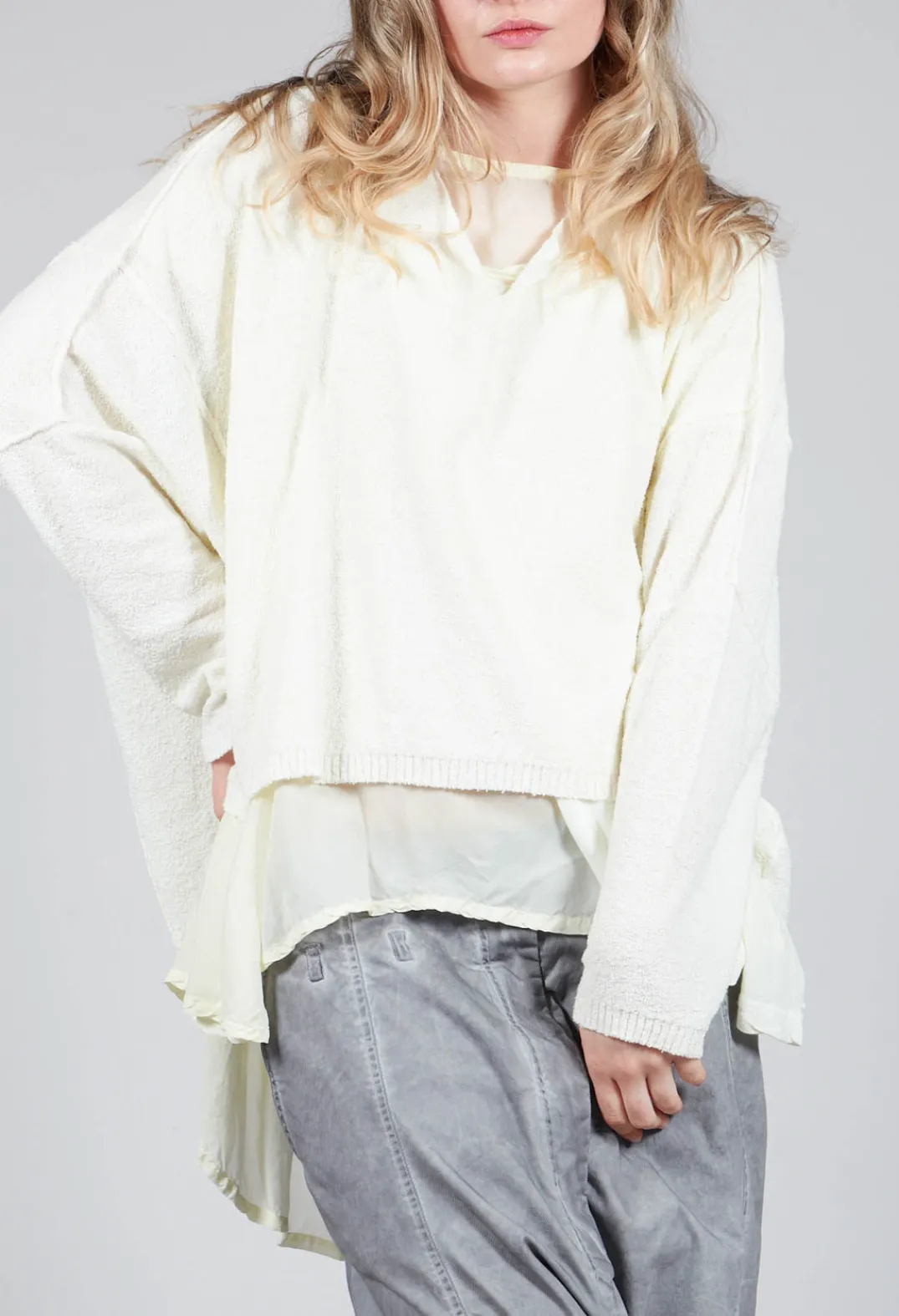Rundholz Mainline Jumpers^Lightwear Jumper in Lilly 10% Cloud