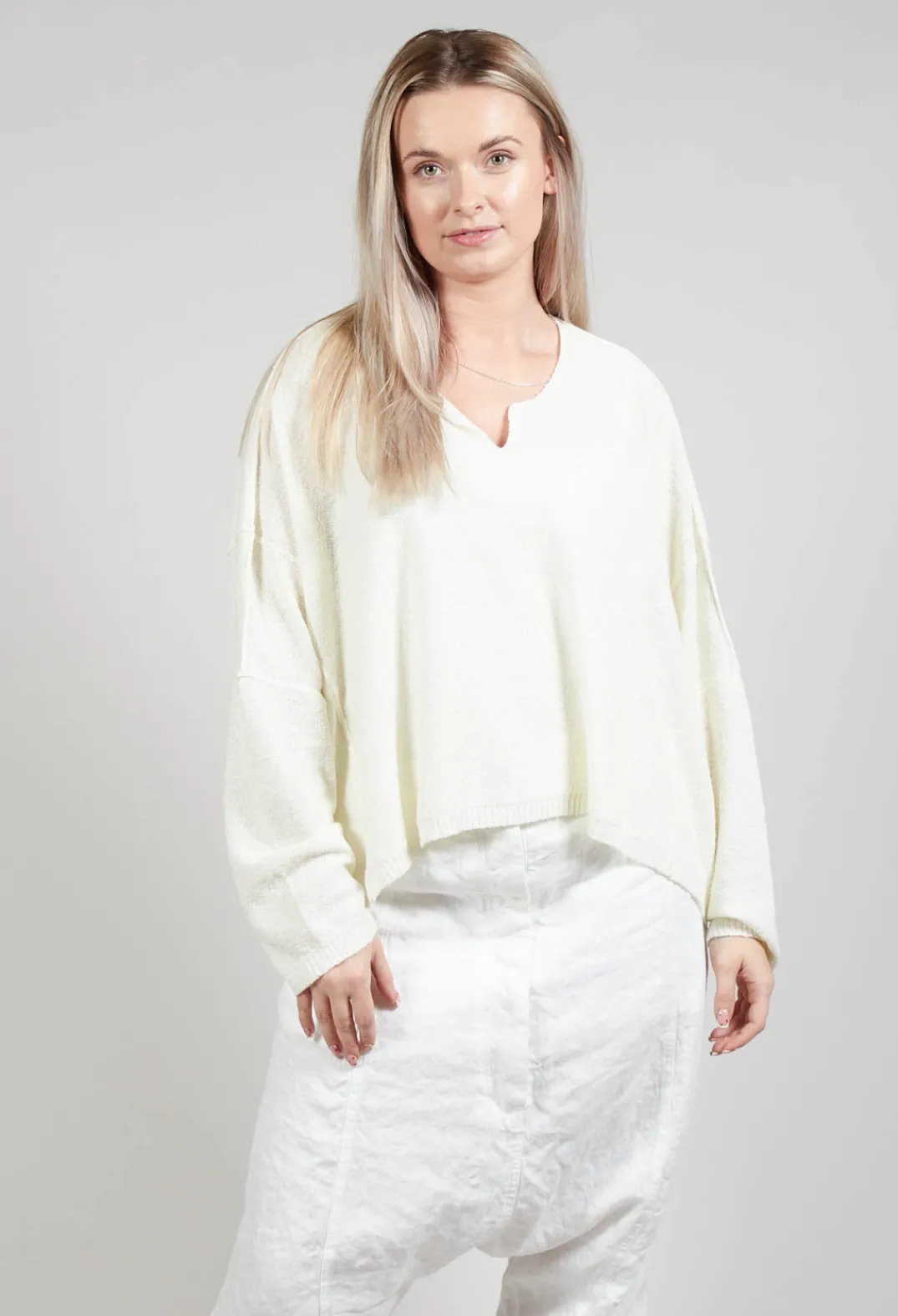 Rundholz Mainline Jumpers^Lightwear Jumper in Lilly 10% Cloud