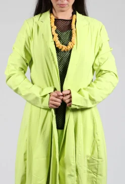 Rundholz Black Label Coats^Lightweight Coat with Tulip Hem in Sun