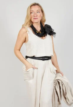 Sanctamuerte Jumpsuits^Lightweight Jumpsuit in Gesso