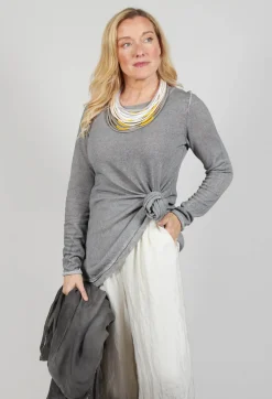 Rundholz Dip Jumpers^Lightweight Pullover in C.Coal 70% Cloud