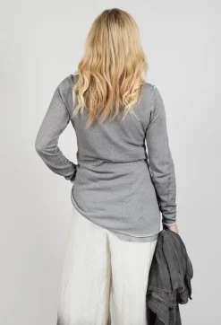 Rundholz Dip Jumpers^Lightweight Pullover in C.Coal 70% Cloud