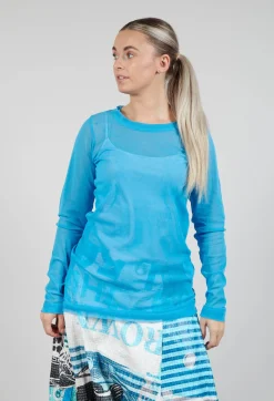 Rundholz Black Label Tops^Lightweight Relaxed Fit Top in Malibu